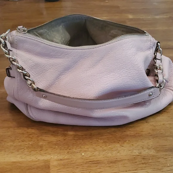 Kate Spade Pink Shoulder Bag with Silver Chain - Picture 5 of 8